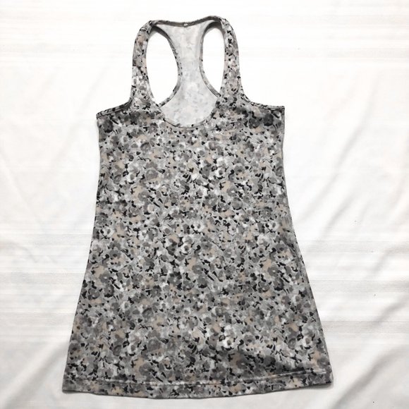 lululemon athletica Tops - Lululemon | Grey Marble Racerback Tank